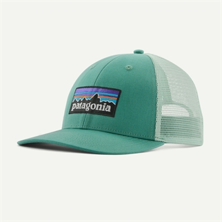 Patagonia P-6 Logo LoPro Trucker Hat Heartleaf Green